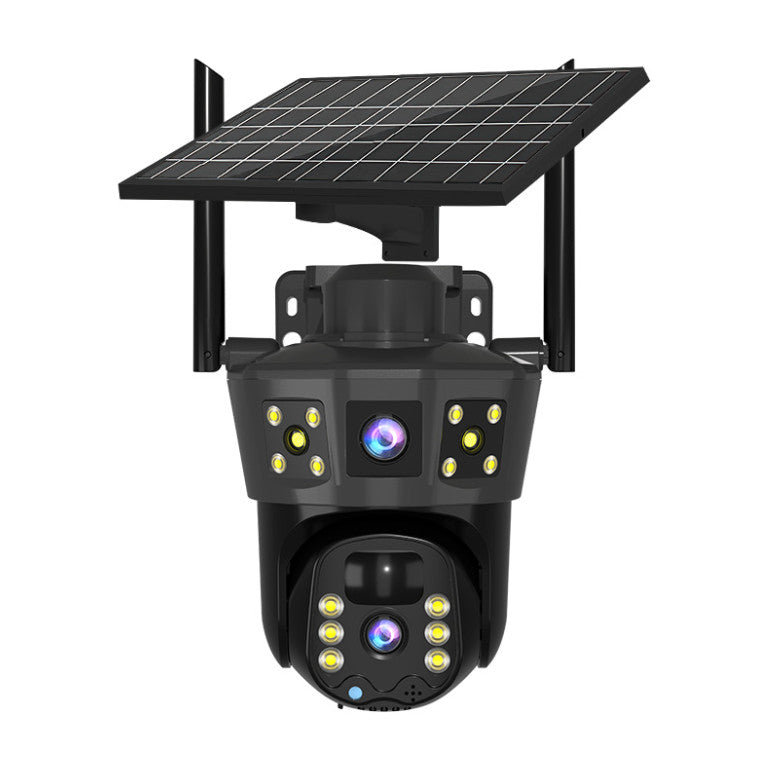 Solar WiFi Security Camera (No Electricity Needed)